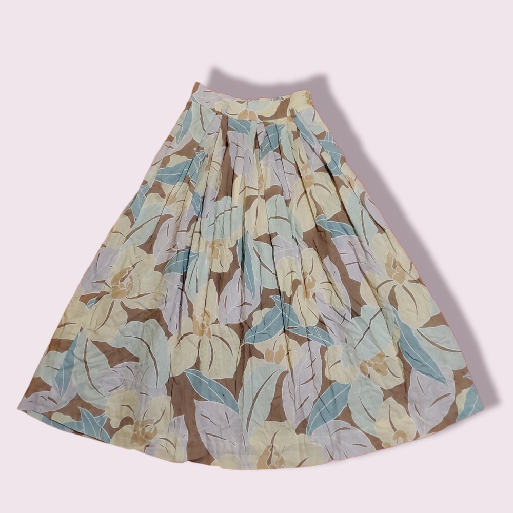 Pastel Floral Skirt